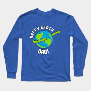 Happy Earth Dab Long Sleeve T-Shirt